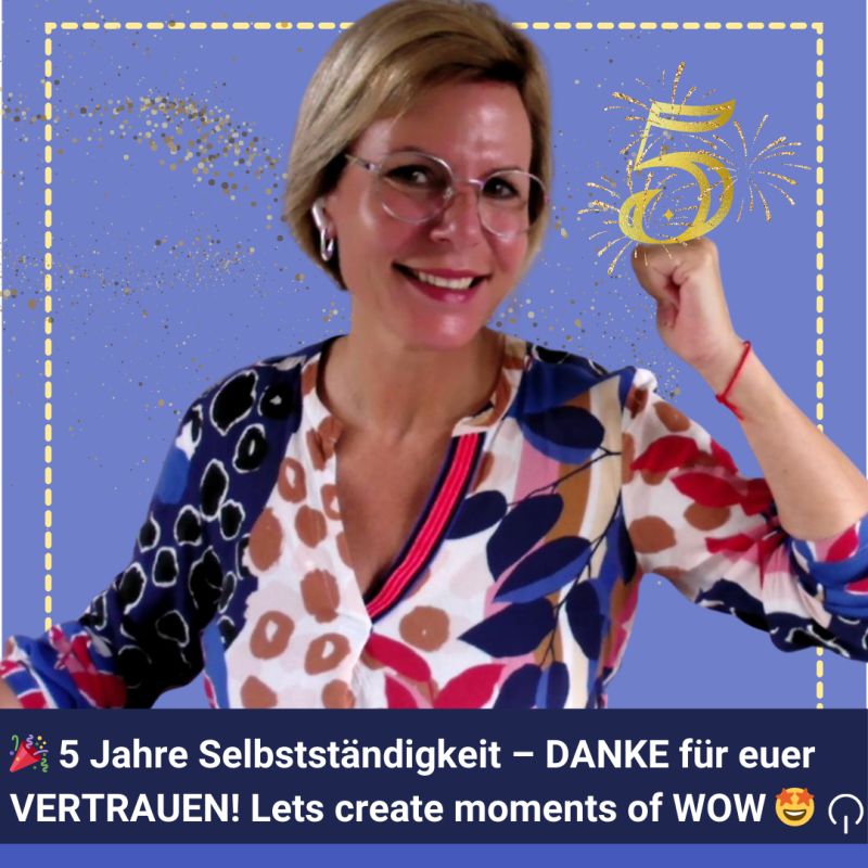 Anika Tannebaum – Europas No. 1 Service Expertin, Keynote Speakerin & Leadership Coach feiert 5 Jahre Selbstständigkeit.“
