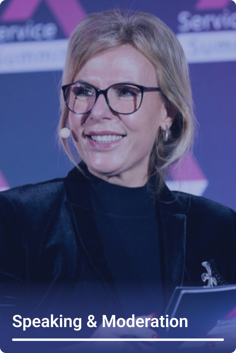 Anika Tannebaum – Europas No. 1 Service Expertin und Keynote Speakerin für Customer Service, CX & Leadership auf der Bühne