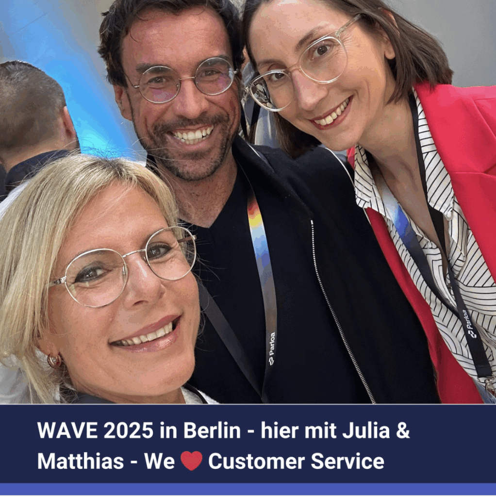 Anika Tannebaum – Europas No. 1 Service Expertin, Keynote Speakerin & Leadership Coach auf dem WAVE Event 2025 in Berlin mit Branchenkollegen.